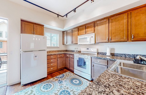 Hailey House | Dog-friendly townhome near year-round recreation with pool, hot tub, balcony, AC