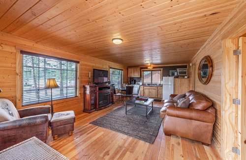 Lake Mary Ronan Cabin | Dollhouse-Secluded Cabin in the Woods Lake Views