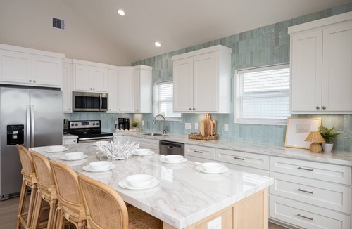 Port Bolivar House | Double Beachfront Bliss | 2 Side-by-Side Homes | 8BR | 2 Spas | Sleeps 20