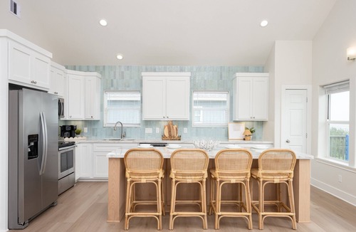 Port Bolivar House | Double Beachfront Bliss | 2 Side-by-Side Homes | 8BR | 2 Spas | Sleeps 20