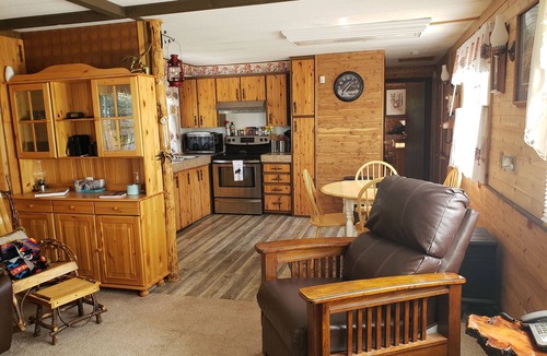 Babb House | Duck Lake private, fenced, waterfront home near Glacier National Park.