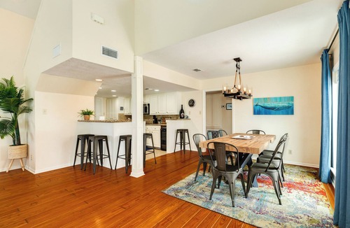 Pirates Beach House | Easy Beach Access in Pirates Beach w/Huge Deck, Loft, Dog Friendly