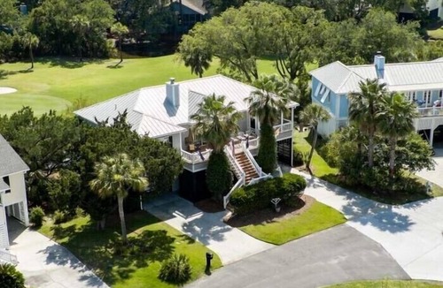 Ocean Ridge House | Edisto Beach House on Golf Course with GOLF CART available!