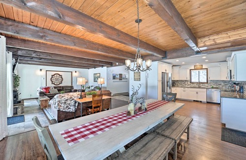 Star Valley Ranch House | Elevated Alpine Escape: Mtn Views + Game Room!