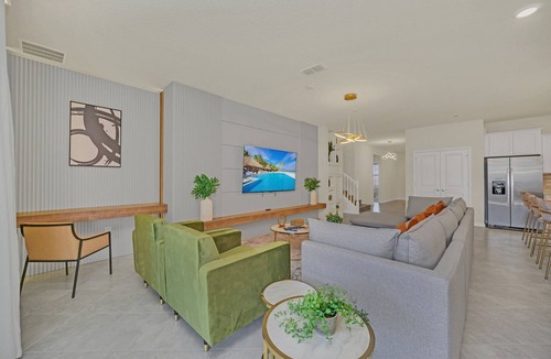 Florida Central Atlantic Coast Villa | EV 16271 - 10 Bed 8 Bath Villa with Screened-In Pool with Spillover Spa, Games