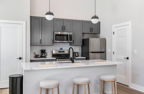 North Chesterfield Apartment | Evelyn 101 - Dramatic 16ft ceilings in this spacious 1 BR in serene Forest Hill