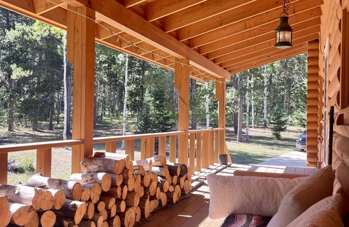 Casper Mountain Ski Chalet | Fairies' Cabin - Log Home in the Casper Mountains