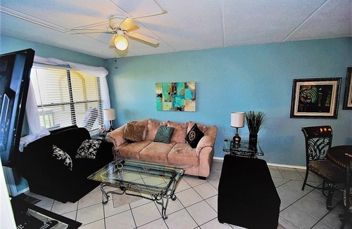 South Padre Island Condo | Family Beach Vacation! Across from Turtle Park! Pool and Splash Area for Little Ones.