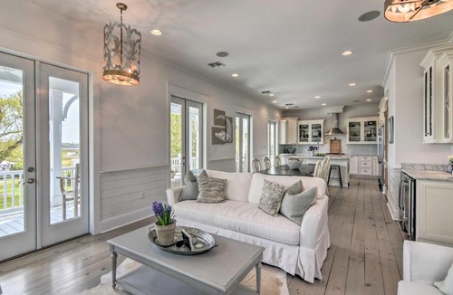 Pass Christian House | Family Waterfront Getaway with Pool and Boat Dock