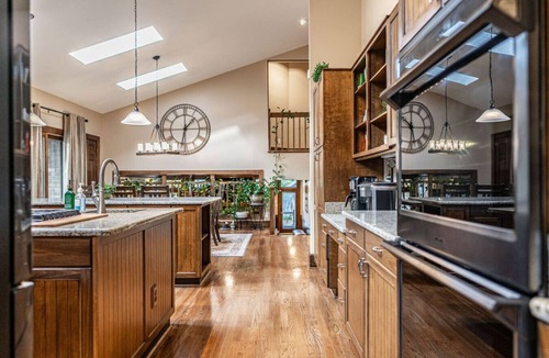 Terry Sanford House | Fayetteville Getaway | Pool Pizza Oven Fire Pit
