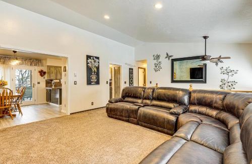 Pocatello House | Fenced Yard, Patio Family-Friendly Pocatello Home