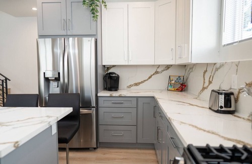 NoHo Arts District Villa | FIFA World Cup: SLEEK MODERN 3BR HOME in NOHO BUILT 2023 w/GARAGE, FENCED PATIO, EV-CHARGER p65