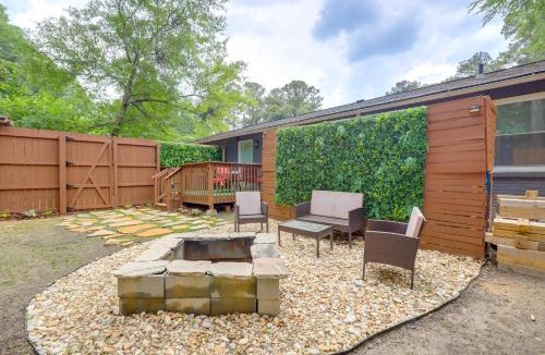 Collier Heights House | Fire Pit & Deck: Home 7 Mi to Mercedes-Benz!