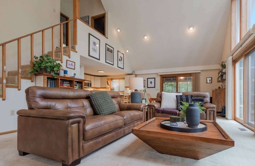 The Woods Ski Chalet | Fireplace, Fire Pit, Covered Porch & Resort Access