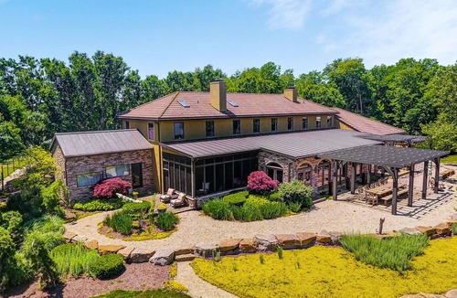 Celina House | Five Acre Estate on Grand Lake with heated pool/tennis court