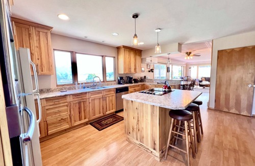 Jette House | Flathead Lake House with Land and a View, close to Glacier National Park