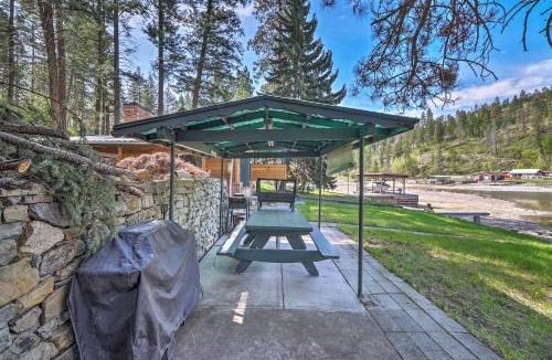 Polson House | Flathead Lake Waterfront Cabin with Dock and Kayaks