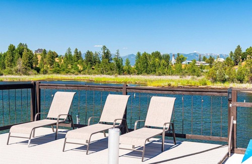 Somers Boat Rental | FLOATING HOUSE on Flathead Lake, kayaks, rooftop decks, watercraft rentals!