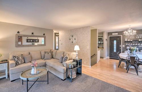 Pine Grove House | Forest-View Deck + Fire Pits: Pine Grove Retreat!