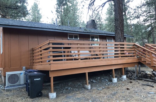 Wrightwood House | Fresh Air Cabin Hike Rest Refresh Sleeps 8