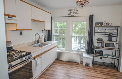 Sussex House | Front Lake House View. Sleeps up to 4.Convenient location. Unit#2. NoLake access