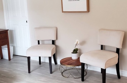 Lomita House | Front Room · Bright and Private Modern Room with City View!