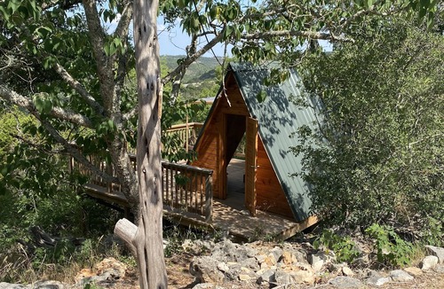 San Marcos Cabin | Glamp 3 at Samadhi Yoga Reteat, sleeps up to 2