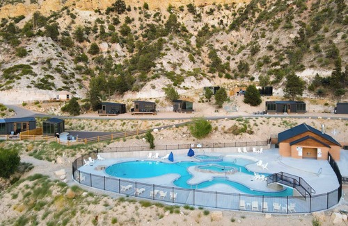 Orderville RV Rental | Glamping Tent #8 with AC, Heat, and Private Bath