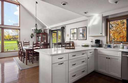The Woods Ski Chalet | Golf Views, Fireplace, 2 Fire Pits, Grill & Deck