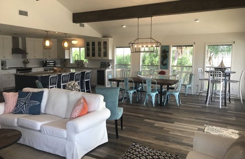 Jamaica Beach House | Gone coastal! Jamaica Beach Open Bay!