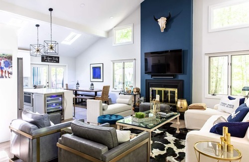Union Pier House | Gorgeous Pool & Hot Tub on Quiet Wooded Lot