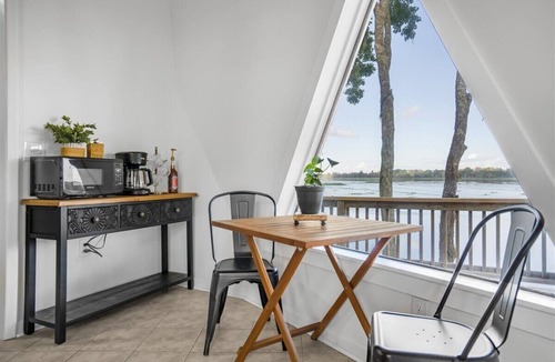 Cordesville House | Gorgeous Water Front Geodesic Dome with Your own Private Boat Ramp and Dock!