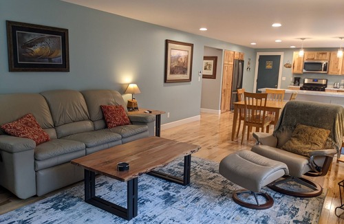 Cascade Cabin | Great river access for boat or wade fishing and a quite river spot.