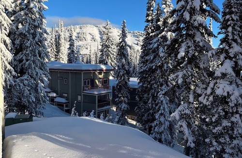 Silver Star Mountain Condo | Ground Level 2 bed/2 bath condo with laundry, BBQ, pet-friendly, large deck