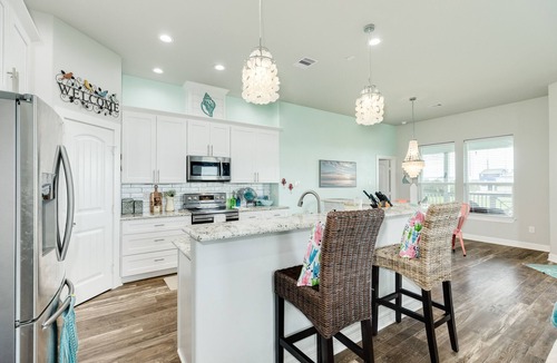 Indian Beach House | Gulf view home blocks from the beach with AC, deck & W/D - 2 dogs welcome