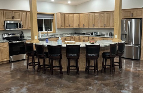 Pollock Cabin | Headquarters Lodge , Pollock’s newest lodging option , completed in January 2025