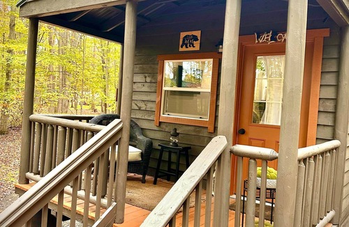 Birch Run Township Cabin | Hidden Oaks Cabin Resort | Little Bear | Unit 2