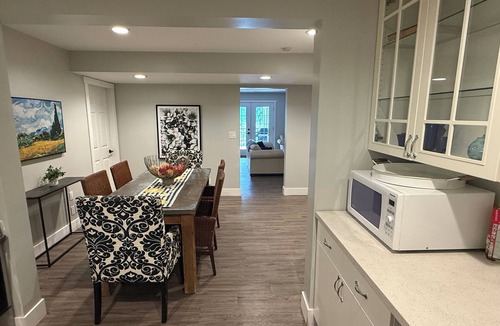 Metchosin Apartment | Hidden Pond Large Two Bedroom, Pet Friendly, with Hot Tub and Private Beach