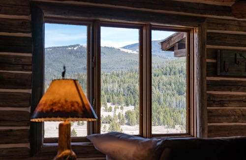 Philipsburg Cabin | Hilltop Cabin with Breathtaking Mountain Scenery