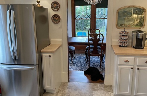 Stevensville Cottage | Historic 2 bedroom home in downtown Stevensville. Pet friendly! RV parking