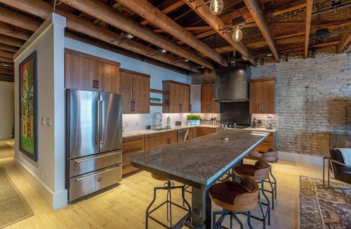 Morganton Apartment | Historic Loft in the Heart of Downtown Morganton