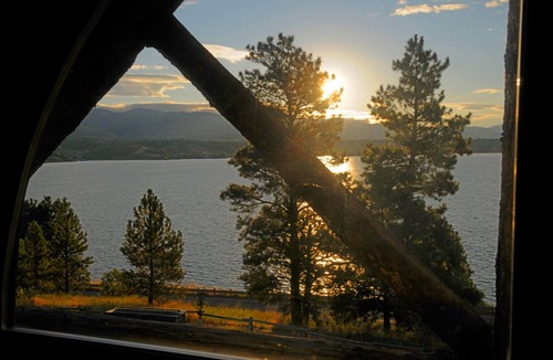 Helena Cabin | Historic Unique 1890's Log Cabin At Canyon Ferry Lake, pet friendly