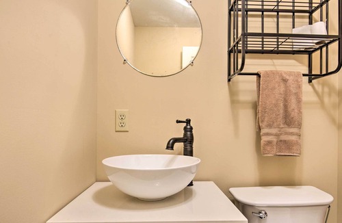 Gaffney Apartment | Historical South Carolina Escape w/ Patio!