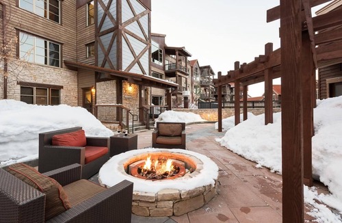 North Park City Condo | Holiday Stays Open! Penthouse with Ski-in/Ski-out Access and Private Hot Tub!