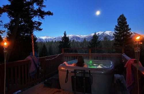 Seeley Lake House | Hot Tub-Mountain View-Secluded-Entire Private Floor