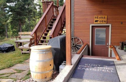 Seeley Lake House | Hot Tub-Mountain View-Secluded-Entire Private Floor
