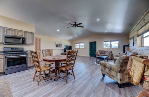 Crook County House | House for relaxing in the pines at JC Stage Stop Resort in Aladdin, WY