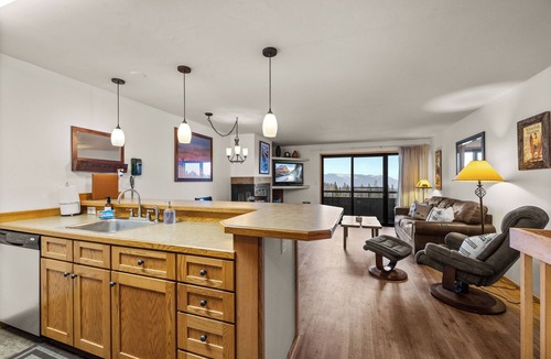 Whitefish Condo | Incredible condo with amazing views and AC for those hot days! Ski access just a few steps away