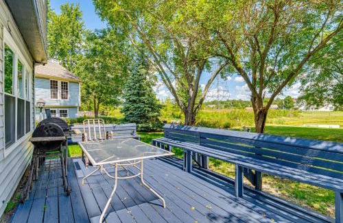 Acton House | Indianapolis Home with Fire Pit and On-Site Fishing!