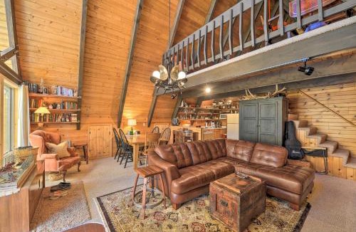 Irwin House | Irwin A-Frame Cabin with Deck and Mountain Views!